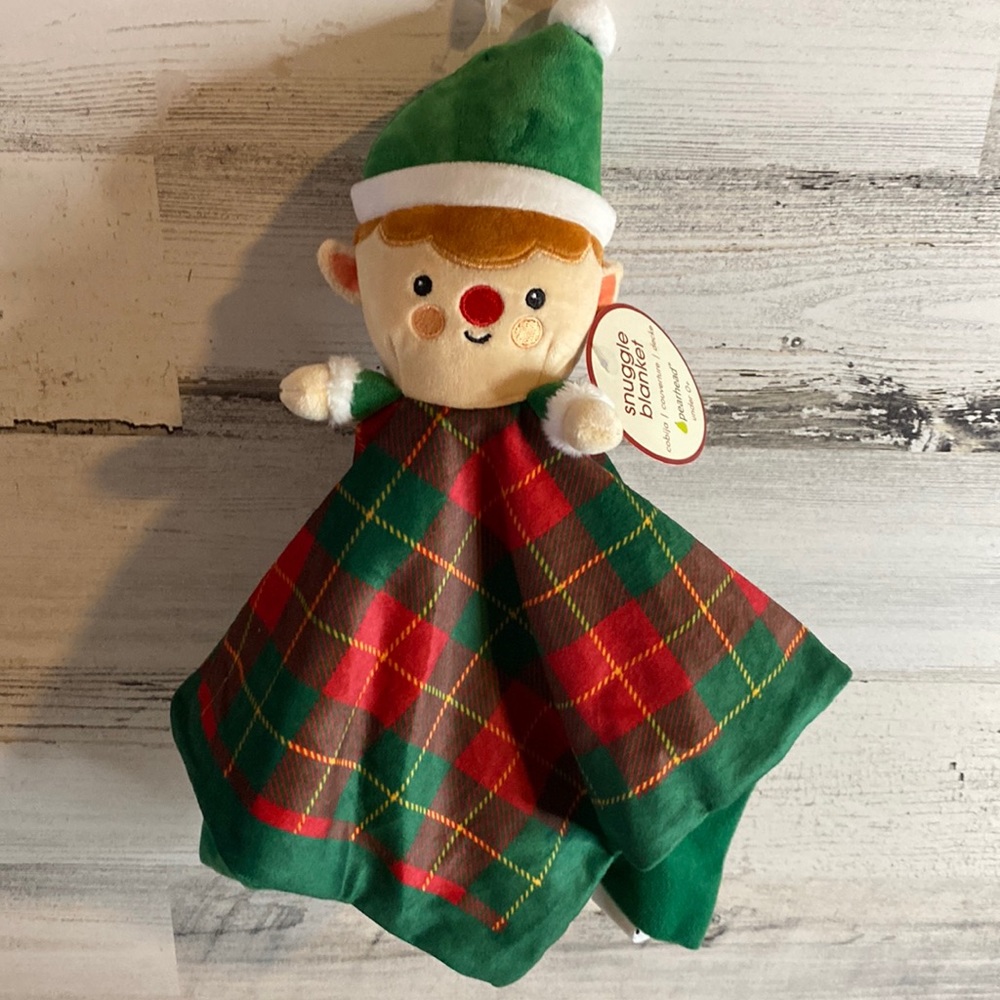 Elf Snuggle Blanket Baby Toy NEW
